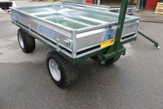 Bild på K-vagnen Gravmaterialvagn