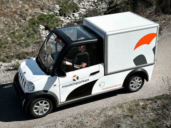 Bild på ETOS® Cargo - elbil med skåp