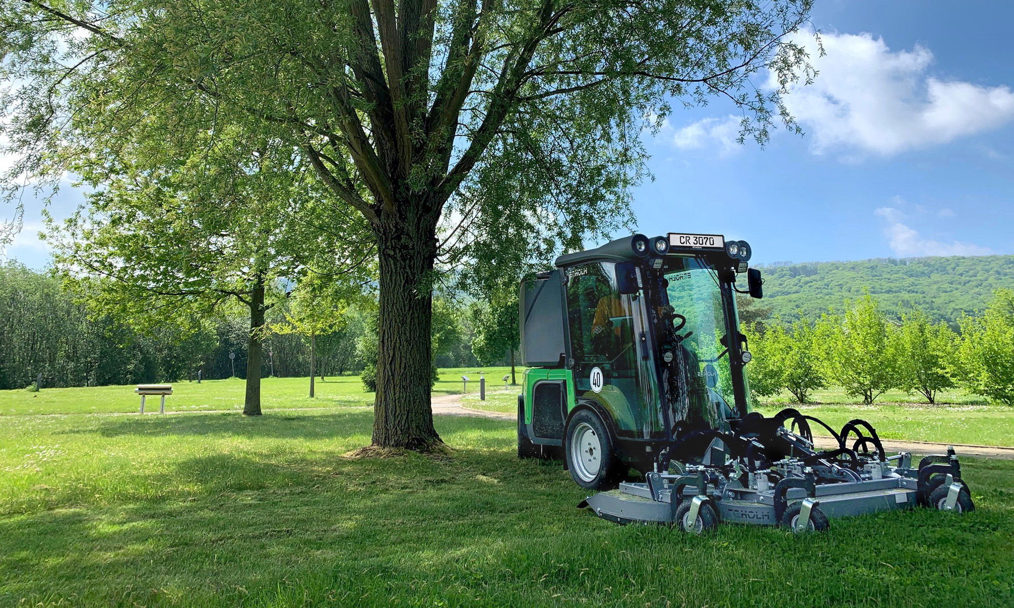 Egholm City Ranger 3070  för professionell park- och gatuvård